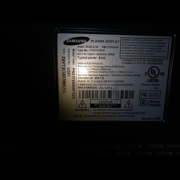 Samsung smart 55inch TV - Picture 1 of 4